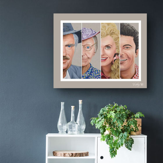 Beverly Hillbillies Canvas Print