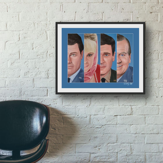 I Dream of Jeannie Mat Print