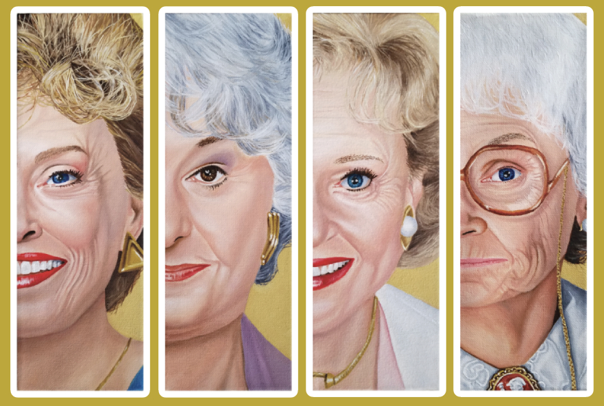 Golden Girls Postcard